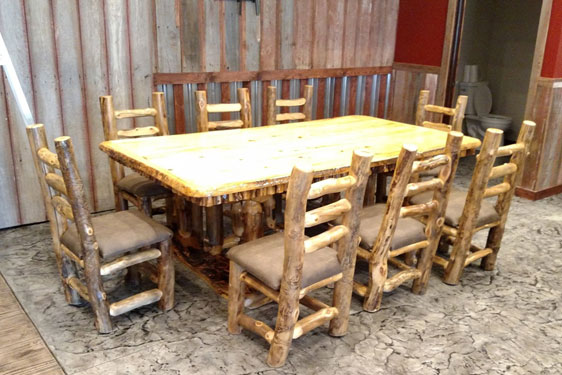 Kansas hunting lodge meals