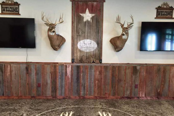 Beautiful hunting lodge in Republican Valley Kansas.