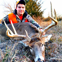  We have many record book kills at Midwest Whitetail Adventures. Let us put you in the record book too.
