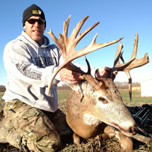 Each year at Midwest Whitetail Adventures we harvest numerous Pope & Young and Boone & Crockett Bucks.