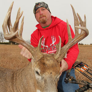 Come hunt monster whitetails with Midwest Whitetail Adventures in Kansas!