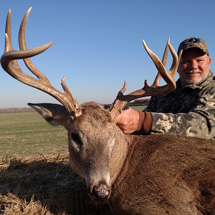 At Midwest Whitetail Adventures We have the land, the stands and most importantly, the Monster Whitetails! Come and join us for a chance at a buck of a life time.
