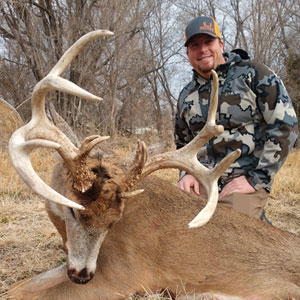 Guided buck hunts in Kansas