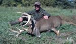 190" Whitetail buck - hunt with Midwest Whitetail Adventures!